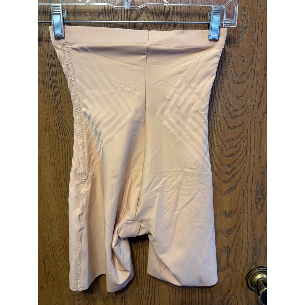 Honeylove Silhouette High Waist Short Brief Shapewear in Sand color S nwt 489